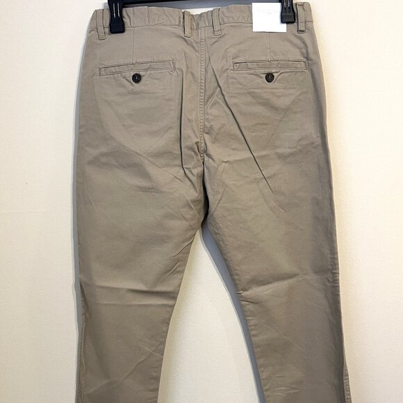 H&M L.O.G.G. Beige Skinny Fit Stretch Pants Men's Size 34 NWT - Picture 4 of 9